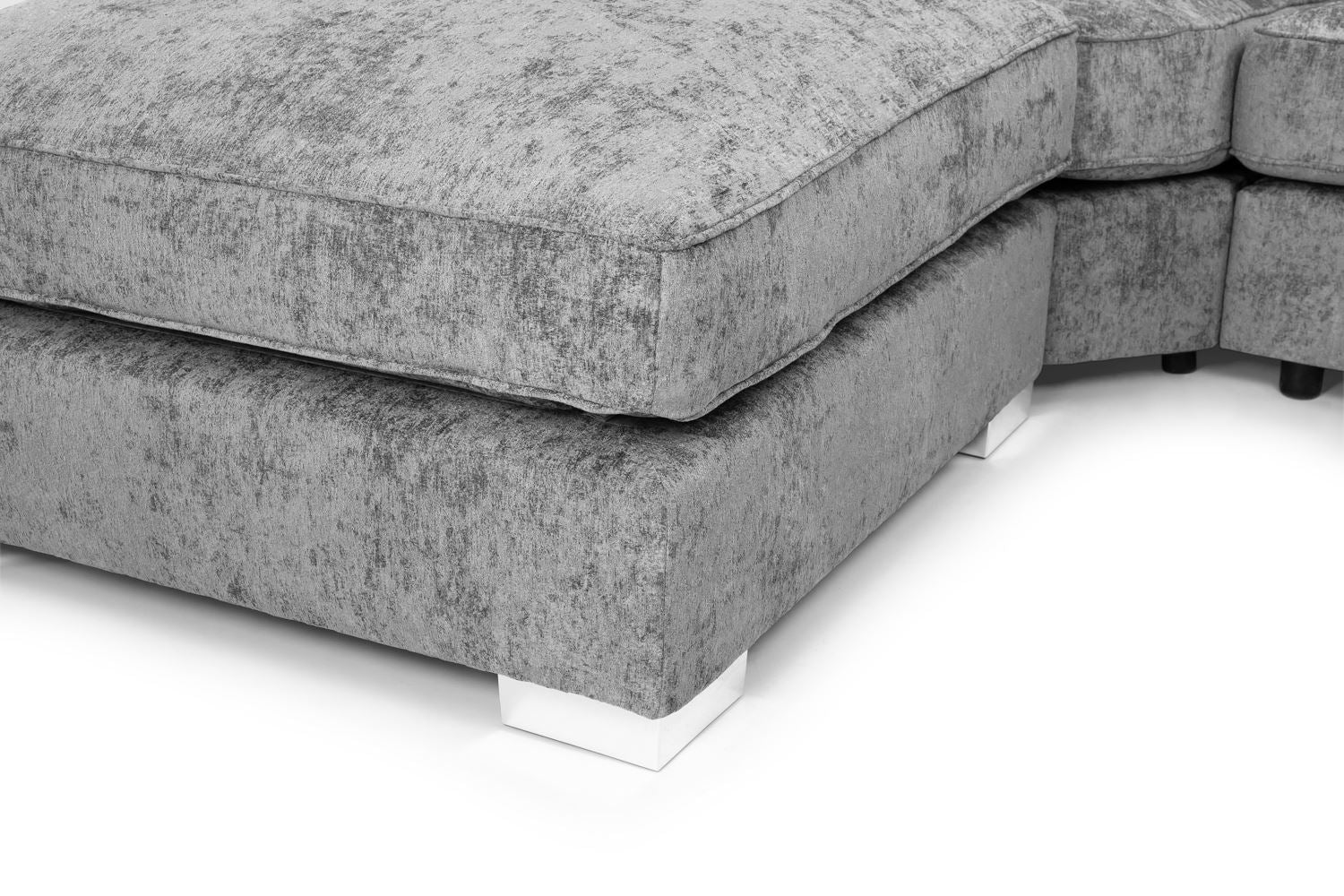 Bishop Scatterback Sofa (Platinum U Shape Corner)