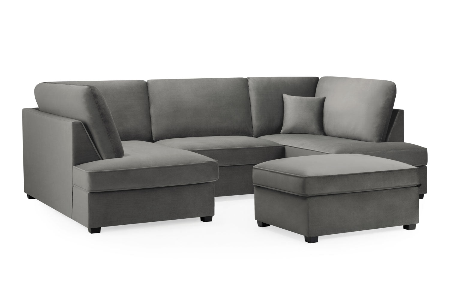 Carnaby Sofa (Black U Shape Corner)