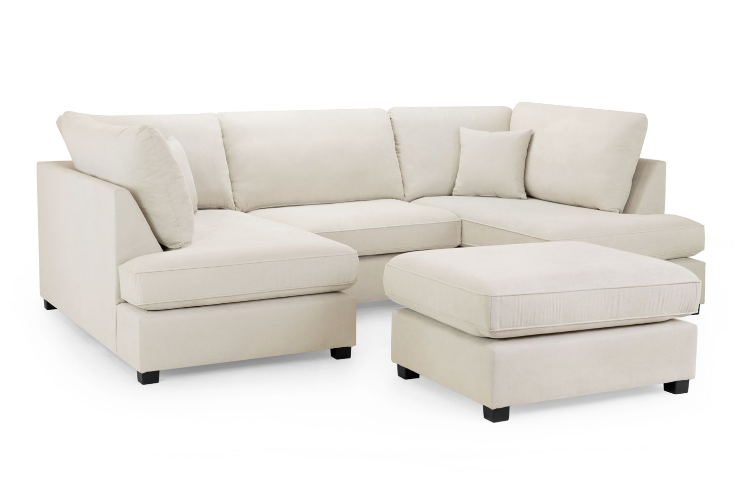 Carnaby Sofa (Black U Shape Corner)