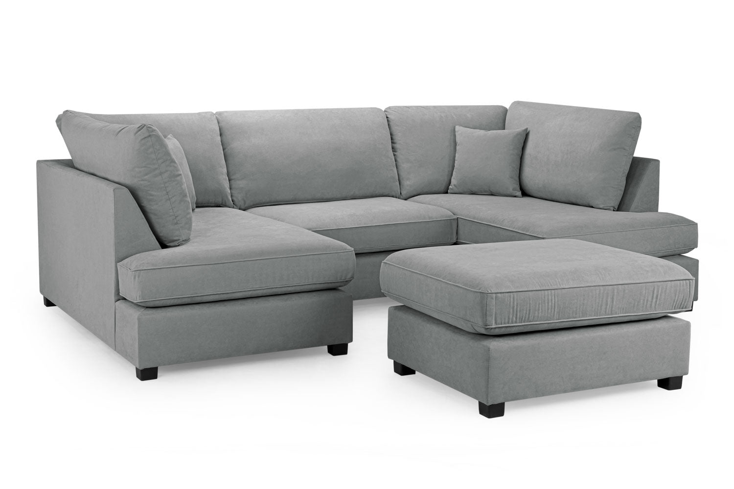 Carnaby Sofa (Black U Shape Corner)