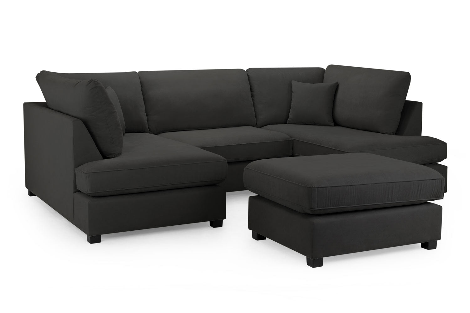 Carnaby Sofa (Black U Shape Corner)