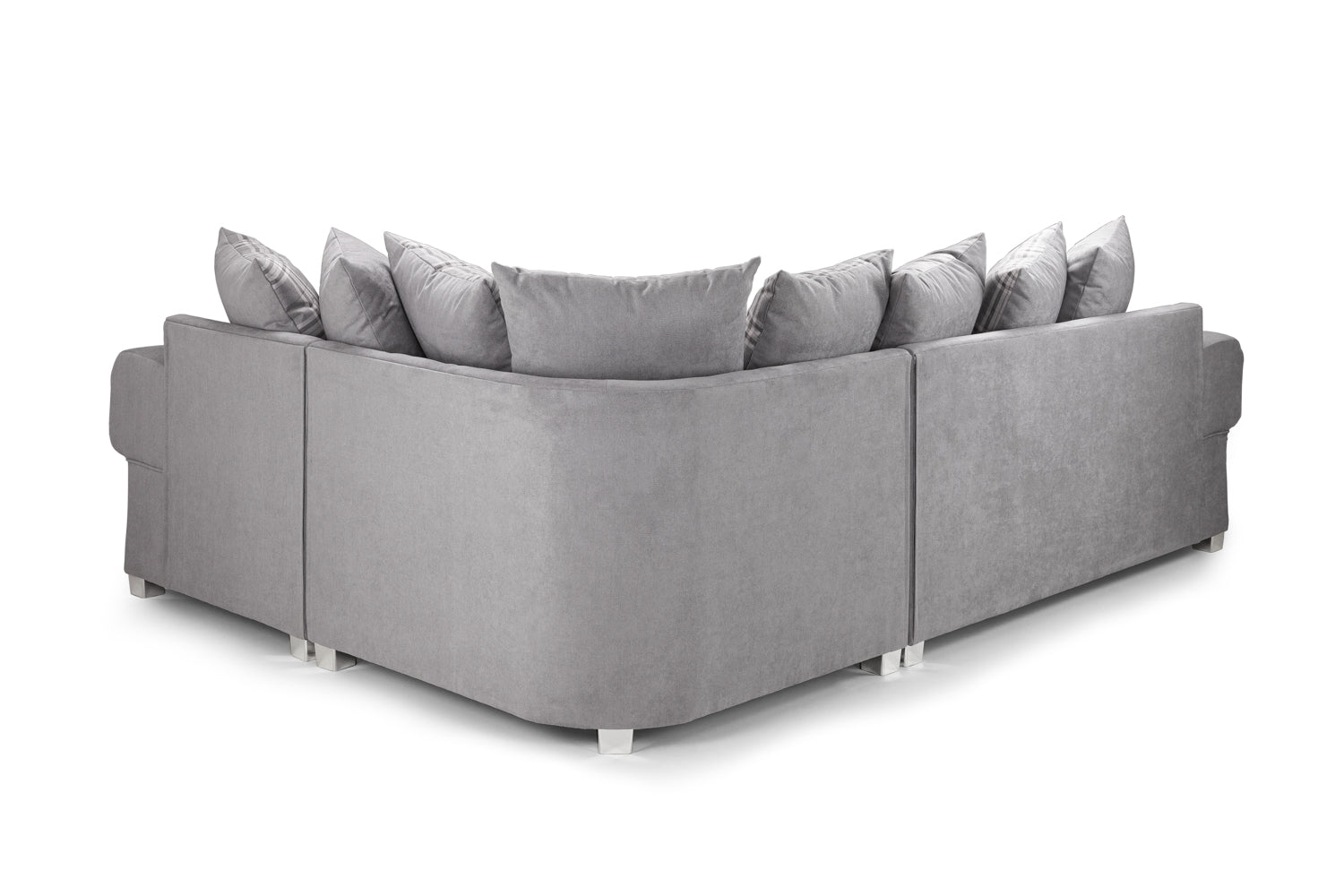 Verona Scatterback Sofa (Grey Right Hand Facing Corner)