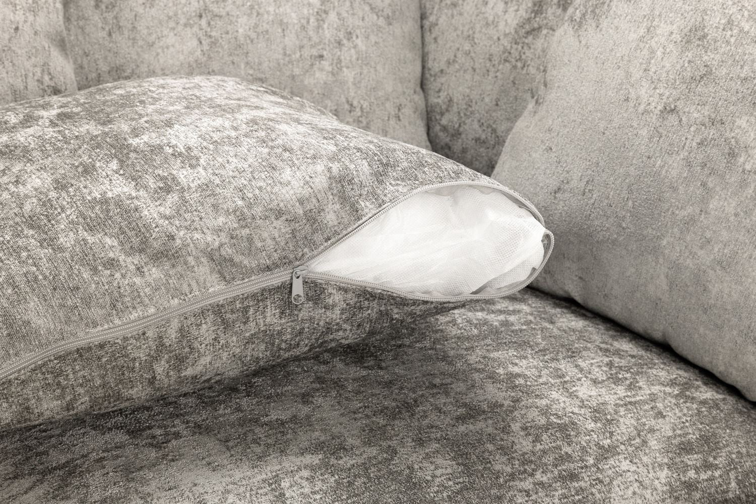 Bishop Scatterback Sofa (Platinum U Shape Corner)