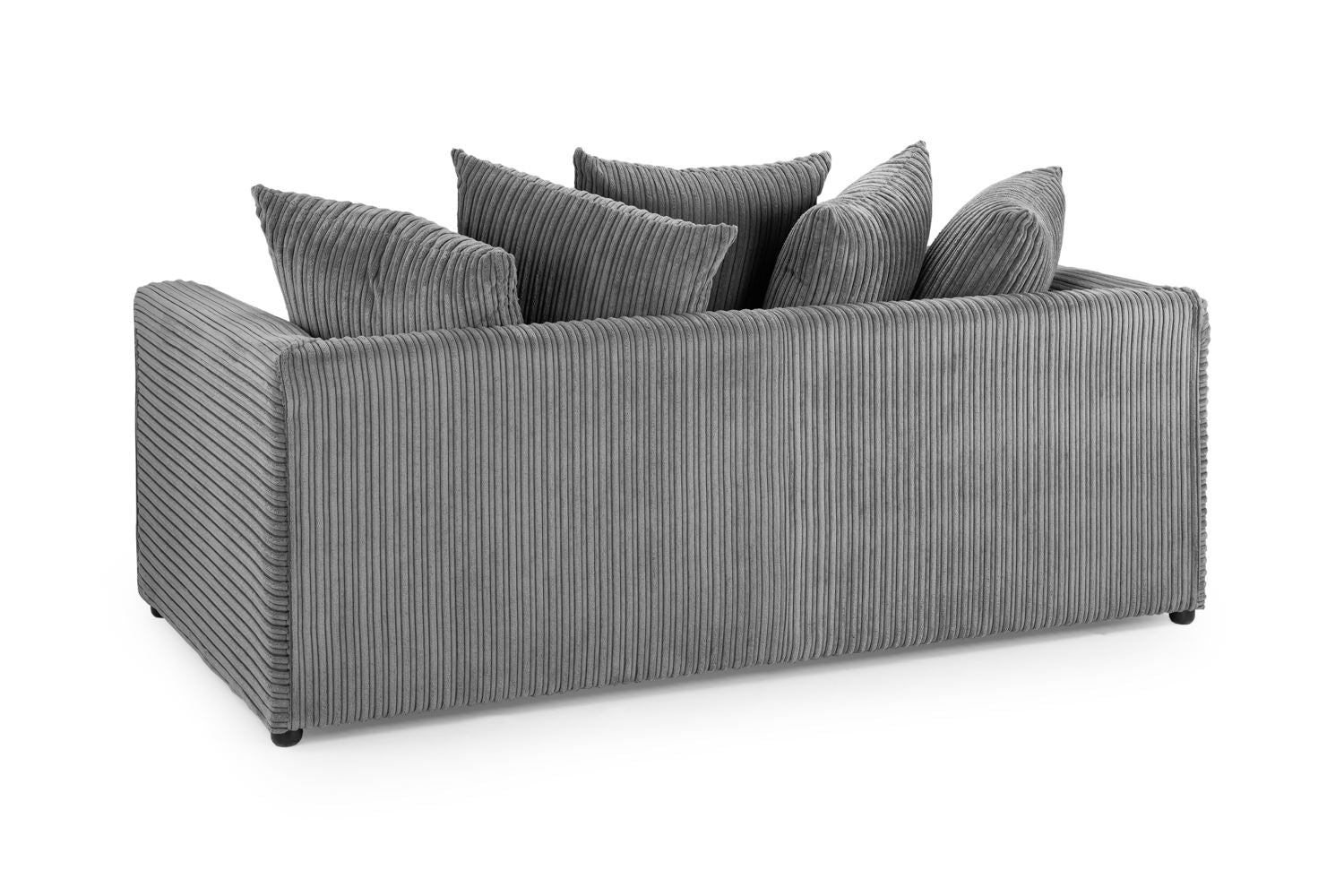 Harley Jumbo Sofa (Grey 3 Seater)