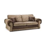 Tango 3 Seater Sofa Brown&Mocha Cord