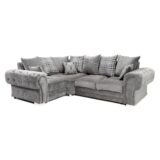 Verona Scatter Back Left Hand Corner Sofa Grey