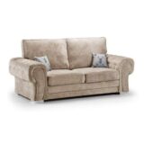 Verona 3 Seater Full Back Fabric Sofa