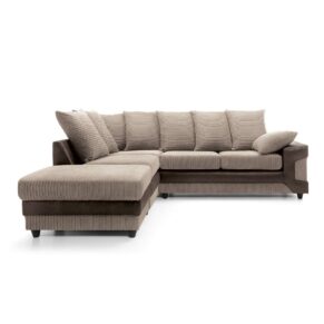 Dino Left Hand Corner Sofa Beige