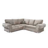 Verona Full Back Large Corner Sofa Mink