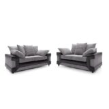 Dino 3+2 Seater Sofa Grey